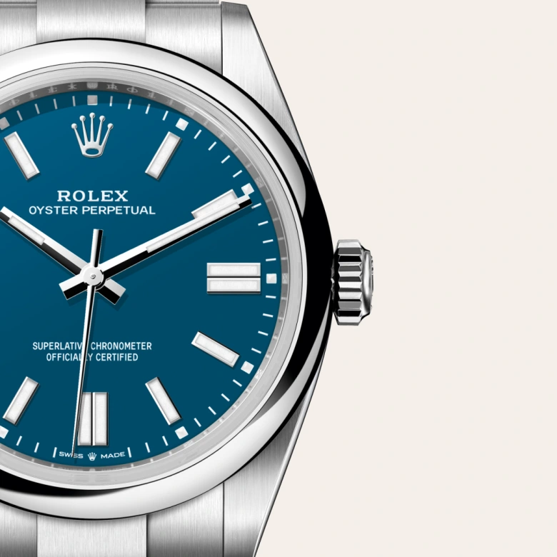 Rolex Oyster Perpetual in Edelstahl Oystersteel, M134300-0009 - S.M.WILD