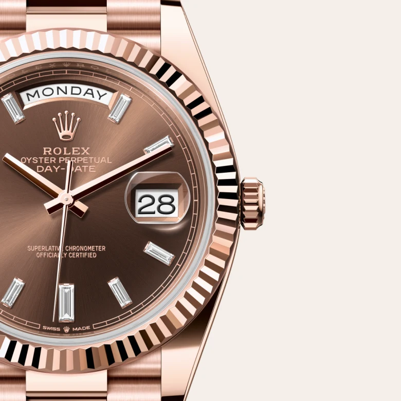 Rolex Day-Date in 18 Karat Everose-Gold, M228235-0003 - S.M.WILD