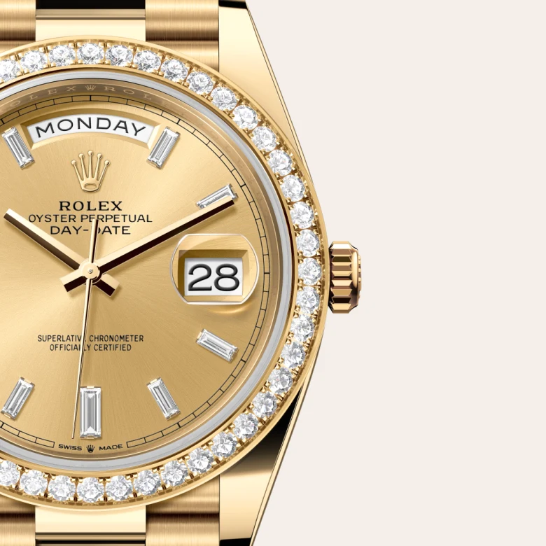 Rolex Day-Date in 18 Karat Gelbgold, M228348RBR-0002 - S.M.WILD