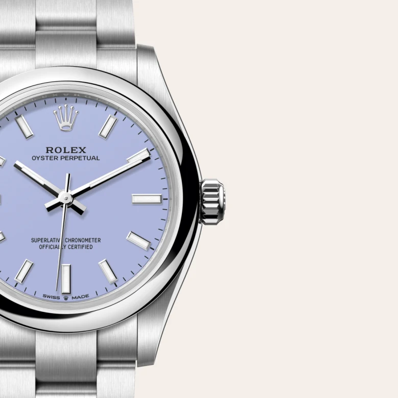 Rolex Oyster Perpetual in Edelstahl Oystersteel, M277200-0014 - S.M.WILD