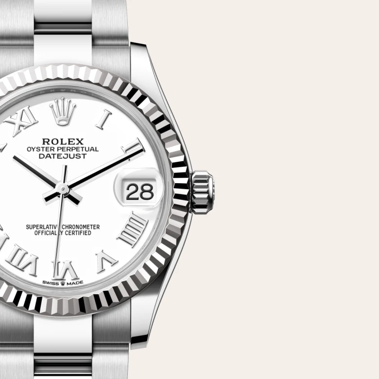 Rolex Datejust in Rolesor weiß (Kombination aus Edelstahl Oystersteel und Weißgold), M278274-0009 - S.M.WILD