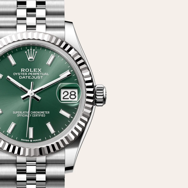 Rolex Datejust in Rolesor weiß (Kombination aus Edelstahl Oystersteel und Weißgold), M278274-0018 - S.M.WILD