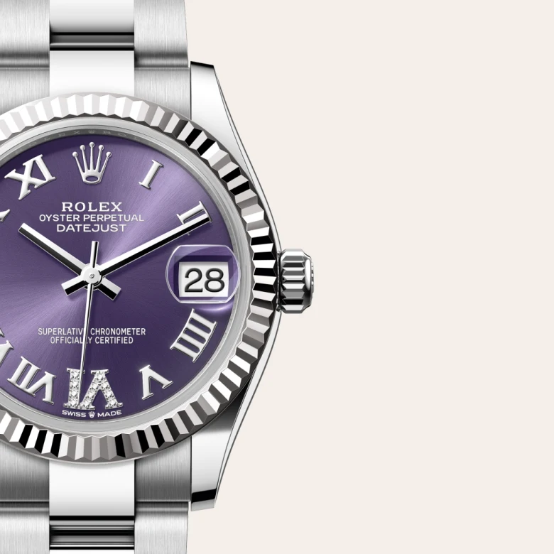 Rolex Datejust in Rolesor weiß (Kombination aus Edelstahl Oystersteel und Weißgold), M278274-0025 - S.M.WILD