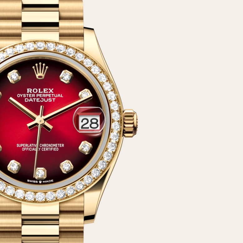 Rolex Datejust in 18 Karat Gelbgold, M278288RBR-0041 - S.M.WILD