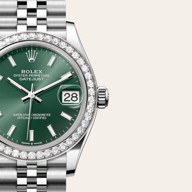 Rolex Datejust in Rolesor weiß (Kombination aus Edelstahl Oystersteel und Weißgold), M278384RBR-0022 - S.M.WILD