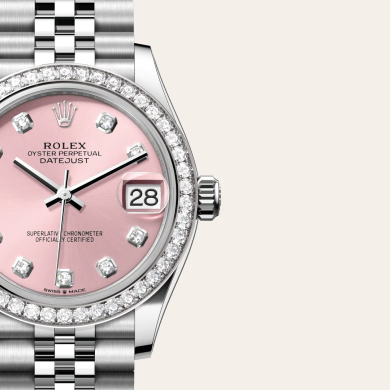 Rolex Datejust in Rolesor weiß (Kombination aus Edelstahl Oystersteel und Weißgold), M278384RBR-0036 - S.M.WILD