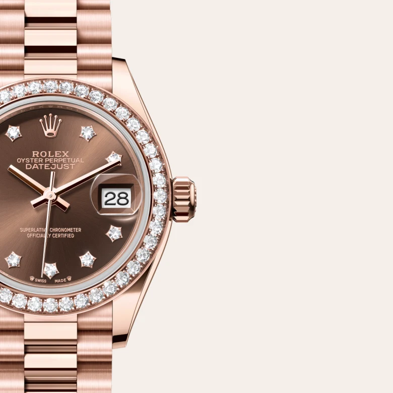 Rolex Lady-Datejust in 18 Karat Everose-Gold, M279135RBR-0001 - S.M.WILD