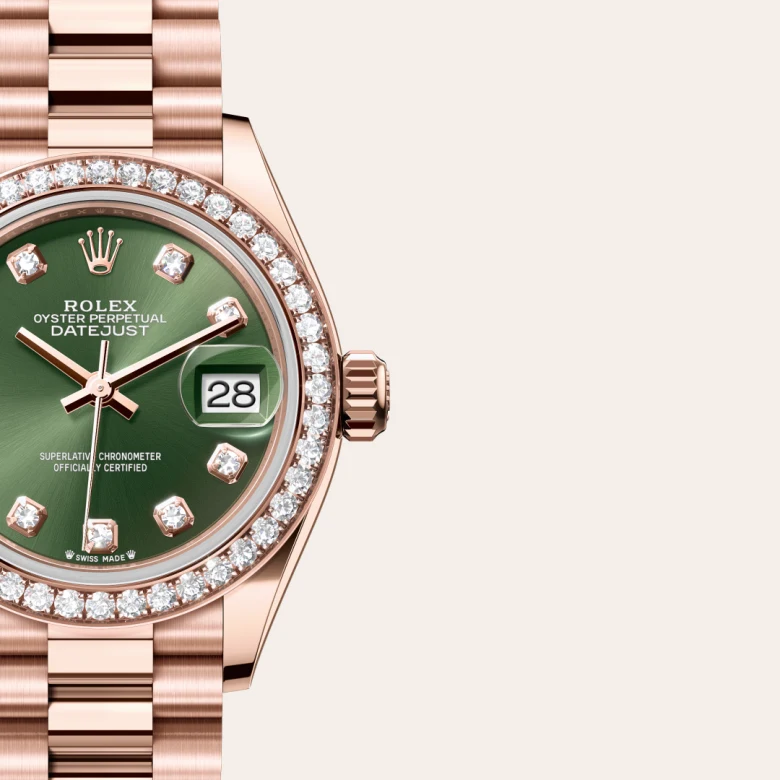 Rolex Lady-Datejust in 18 Karat Everose-Gold, M279135RBR-0014 - S.M.WILD