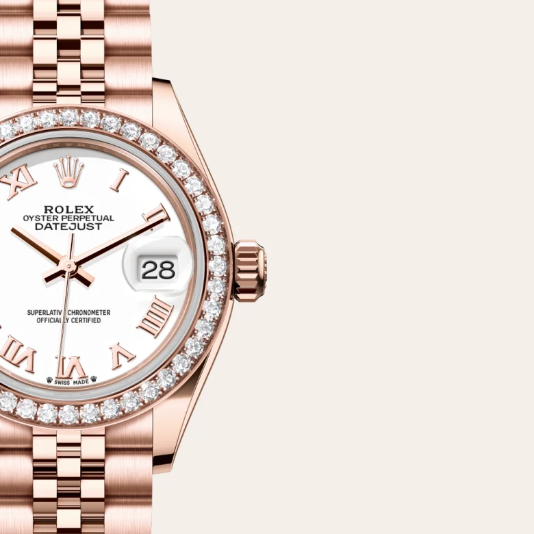 Rolex Lady-Datejust in 18 Karat Everose-Gold, M279135RBR-0024 - S.M.WILD