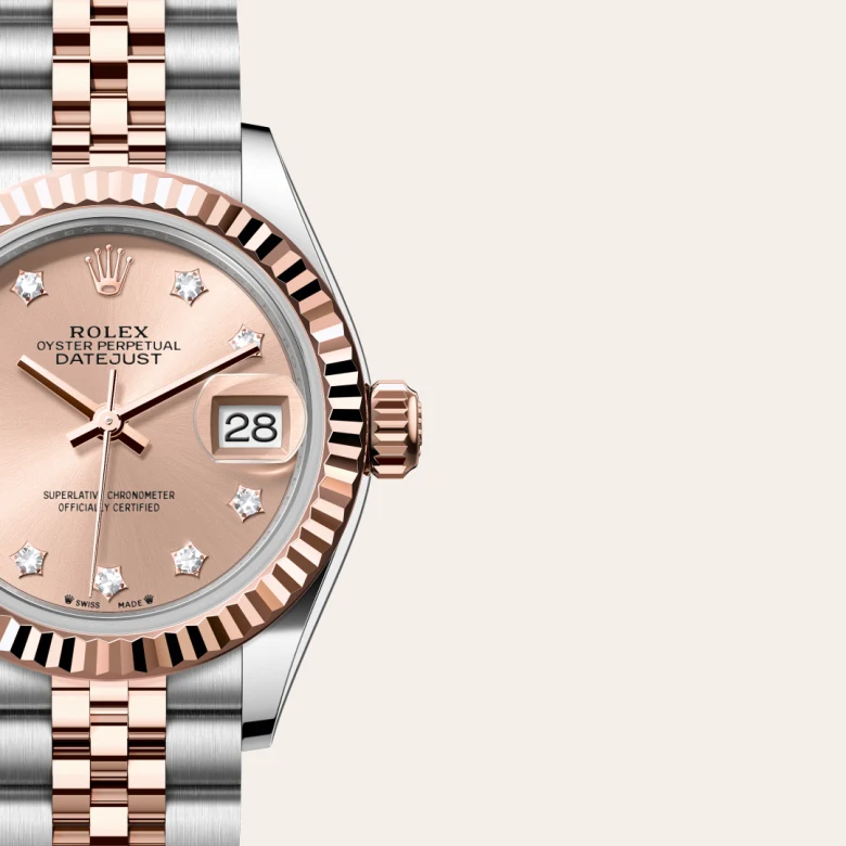 Rolex Lady-Datejust in Rolesor Everose (Kombination aus Edelstahl Oystersteel und Everose-Gold), M279171-0027 - S.M.WILD