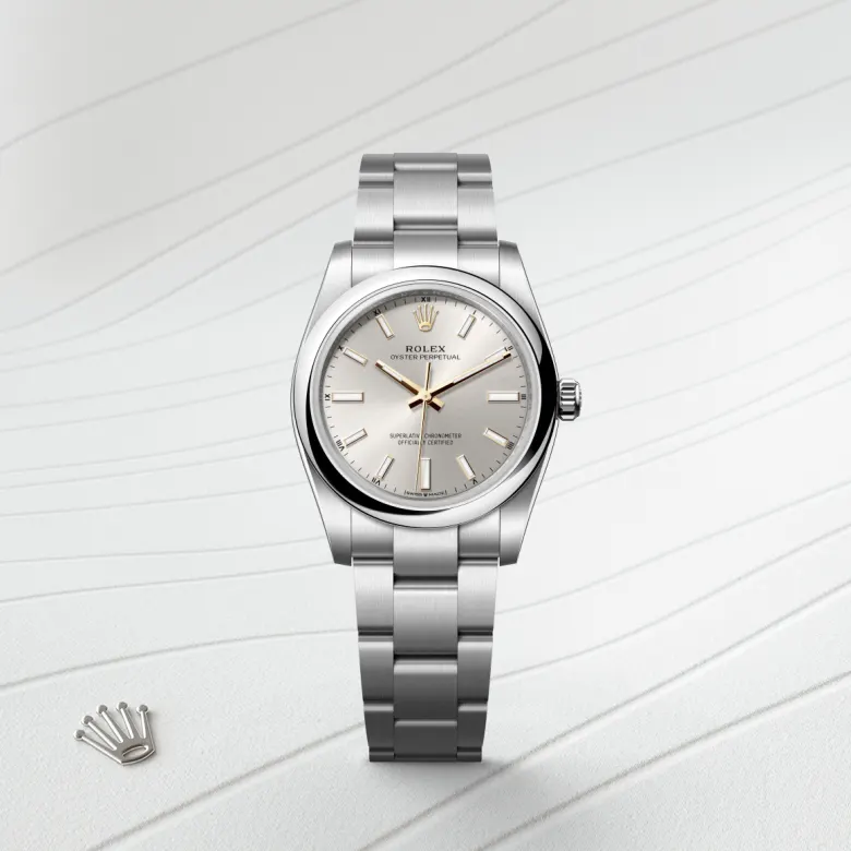 Rolex Oyster Perpetual in Edelstahl Oystersteel, M124200-0001 - S.M.WILD
