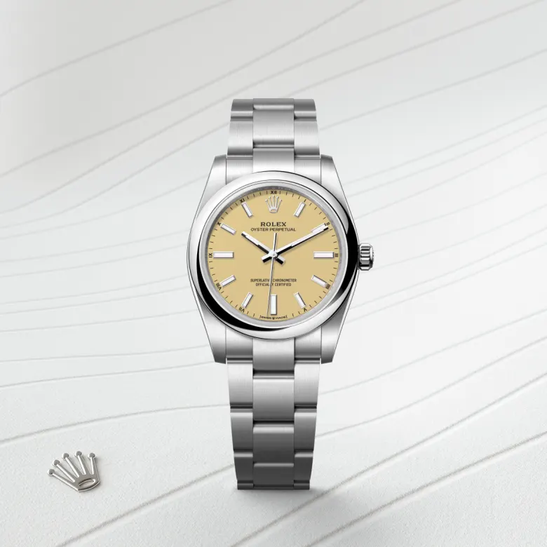Rolex Oyster Perpetual in Edelstahl Oystersteel, M124200-0007 - S.M.WILD