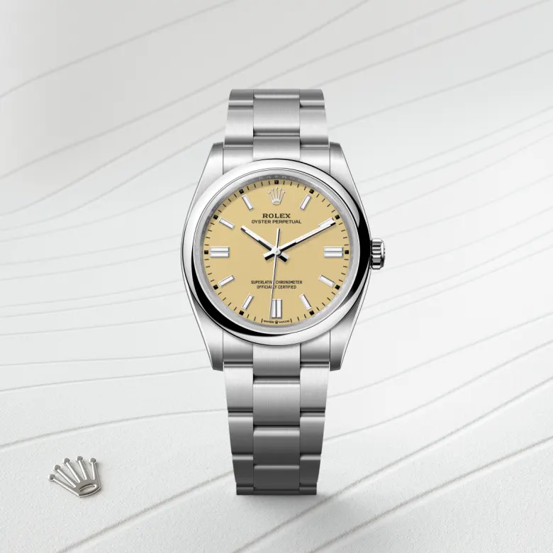 Rolex Oyster Perpetual in Edelstahl Oystersteel, M126000-0012 - S.M.WILD