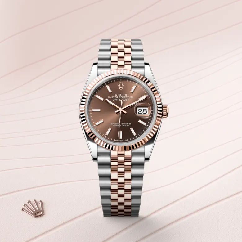 Rolex Datejust in Rolesor Everose (Kombination aus Edelstahl Oystersteel und Everose-Gold), M126231-0043 - S.M.WILD