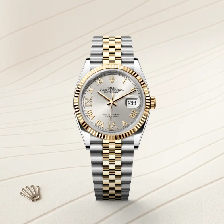 Rolex Datejust in Rolesor gelb (Kombination aus Edelstahl Oystersteel und Gelbgold), M126233-0031 - S.M.WILD