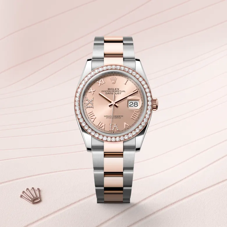 Rolex Datejust in Rolesor Everose (Kombination aus Edelstahl Oystersteel und Everose-Gold), M126281RBR-0016 - S.M.WILD
