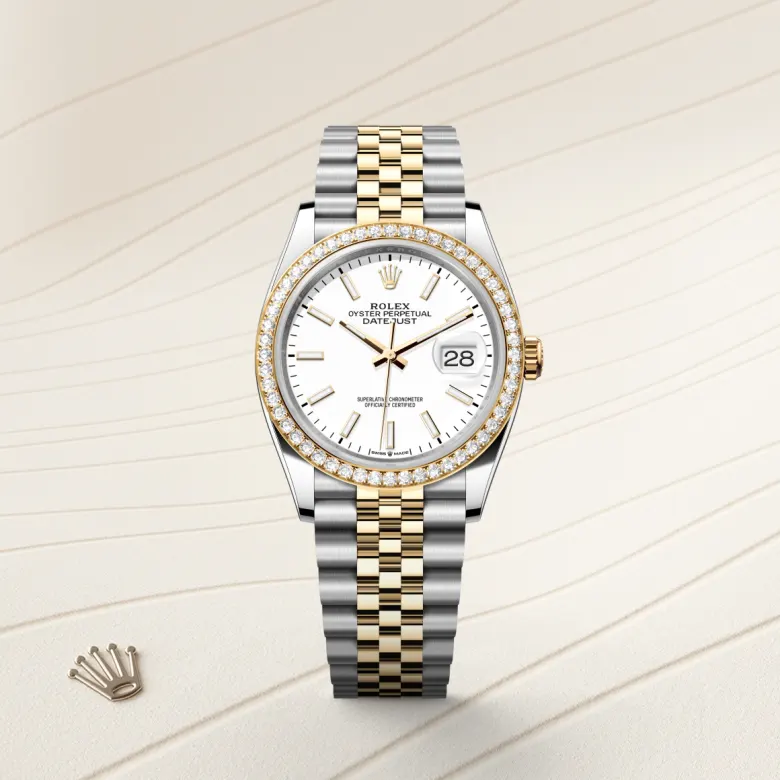 Rolex Datejust in Rolesor gelb (Kombination aus Edelstahl Oystersteel und Gelbgold), M126283RBR-0005 - S.M.WILD