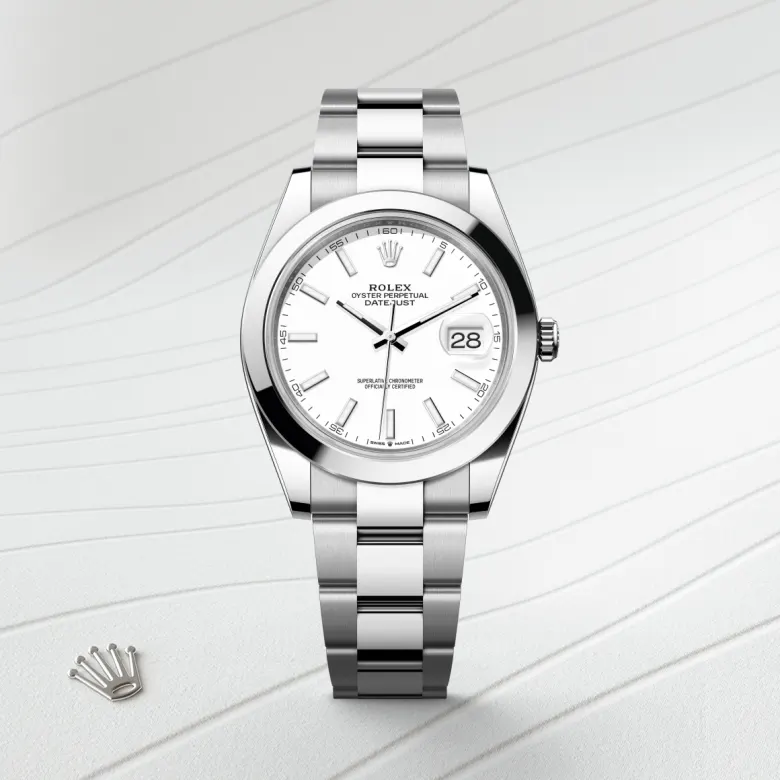 Rolex Datejust in Edelstahl Oystersteel, M126300-0005 - S.M.WILD