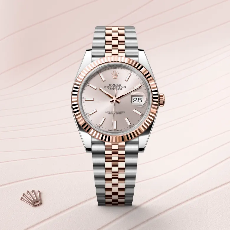 Rolex Datejust in Rolesor Everose (Kombination aus Edelstahl Oystersteel und Everose-Gold), M126331-0010 - S.M.WILD