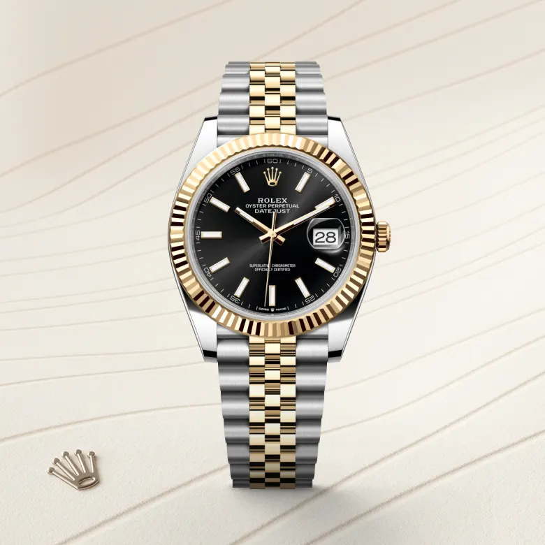 Rolex Datejust in Rolesor gelb (Kombination aus Edelstahl Oystersteel und Gelbgold), M126333-0014 - S.M.WILD