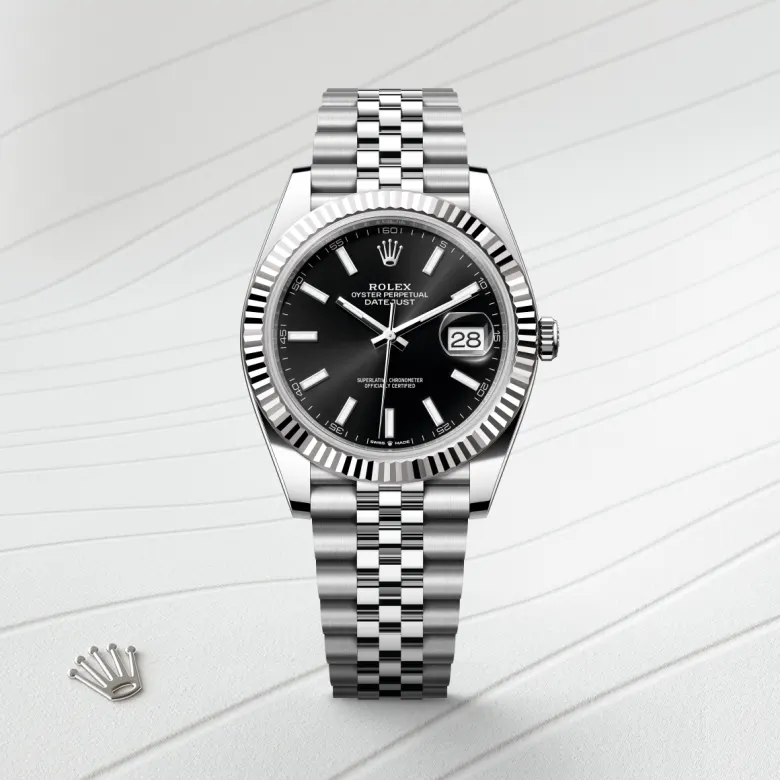 Rolex Datejust in Rolesor weiß (Kombination aus Edelstahl Oystersteel und Weißgold), M126334-0018 - S.M.WILD