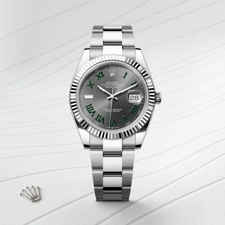 Rolex Datejust in Rolesor weiß (Kombination aus Edelstahl Oystersteel und Weißgold), M126334-0021 - S.M.WILD