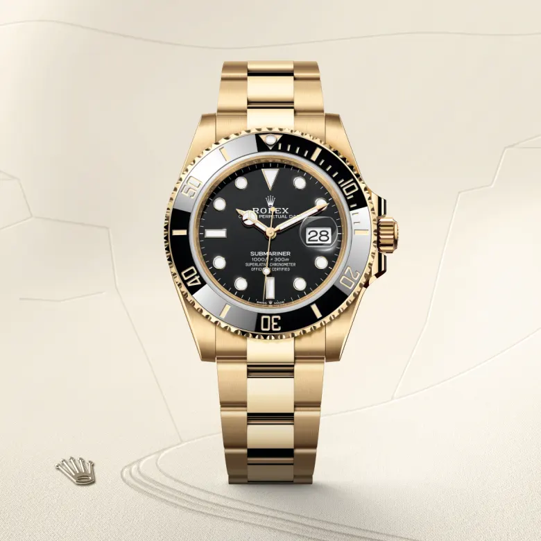 Rolex Submariner in 18 Karat Gelbgold, M126618LN-0002 - S.M.WILD