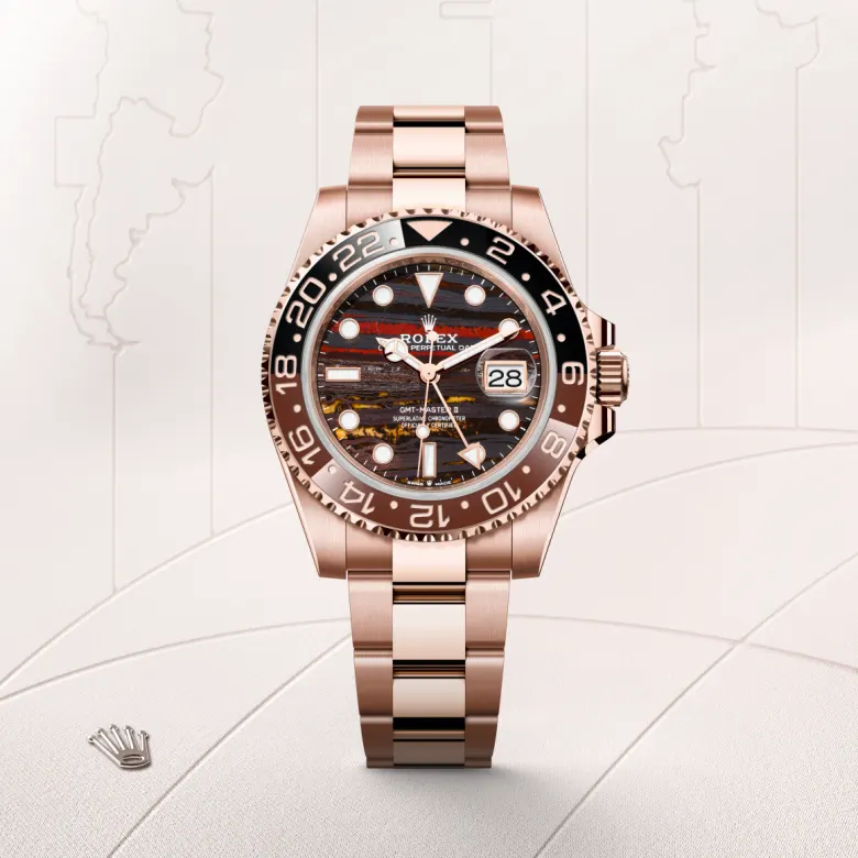 Rolex GMT-Master II in 18 Karat Everose-Gold, M126715CHNR-0002 - S.M.WILD