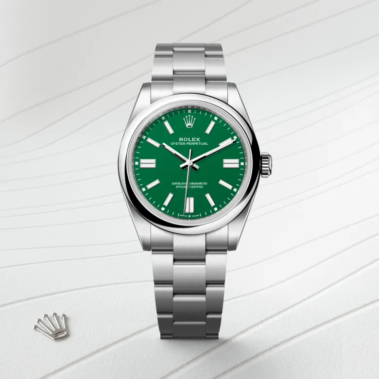 Rolex Oyster Perpetual in Edelstahl Oystersteel, M134300-0004 - S.M.WILD