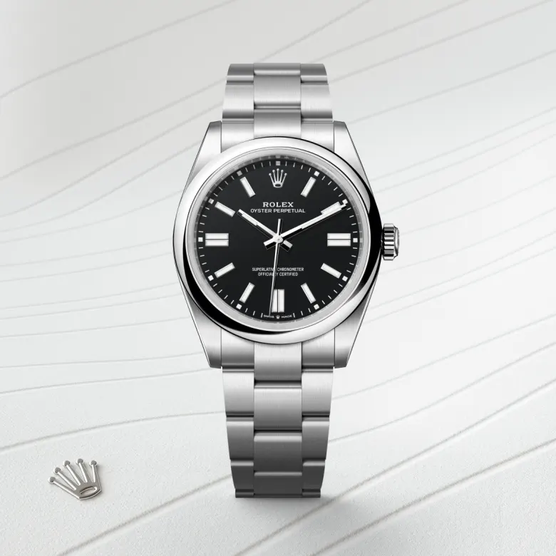 Rolex Oyster Perpetual in Edelstahl Oystersteel, M134300-0008 - S.M.WILD