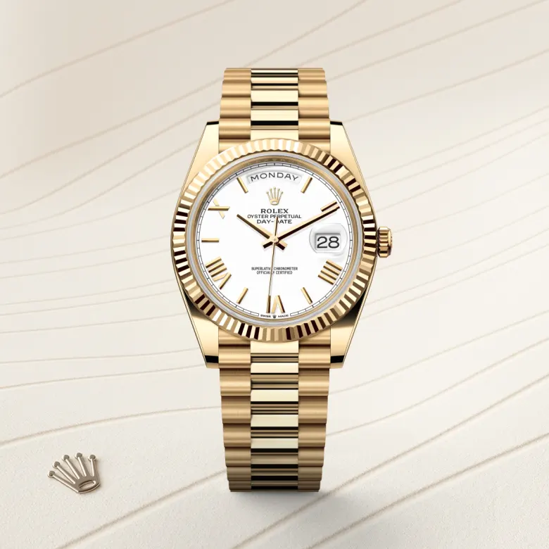 Rolex Day-Date in 18 Karat Gelbgold, M228238-0042 - S.M.WILD