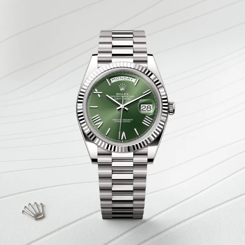 Rolex Day-Date in 18 Karat Weißgold, M228239-0033 - S.M.WILD