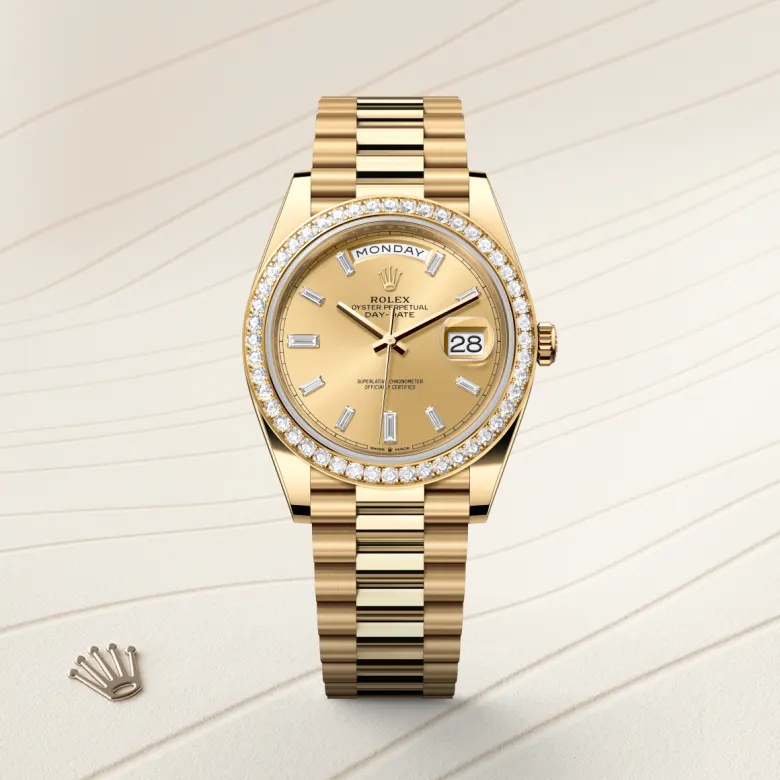 Rolex Day-Date in 18 Karat Gelbgold, M228348RBR-0002 - S.M.WILD