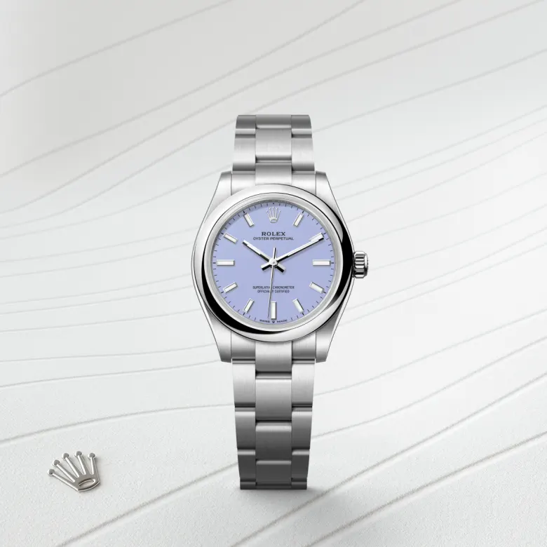 Rolex Oyster Perpetual in Edelstahl Oystersteel, M277200-0014 - S.M.WILD