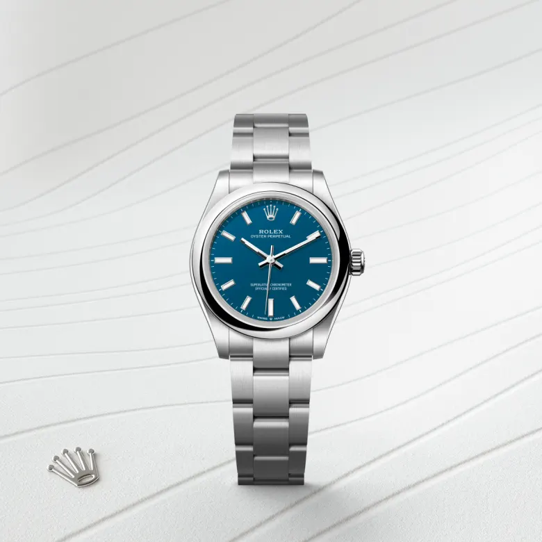 Rolex Oyster Perpetual in Edelstahl Oystersteel, M277200-0017 - S.M.WILD