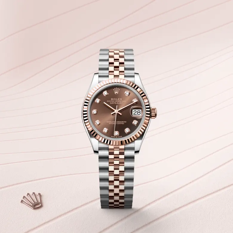 Rolex Datejust in Rolesor Everose (Kombination aus Edelstahl Oystersteel und Everose-Gold), M278271-0028 - S.M.WILD