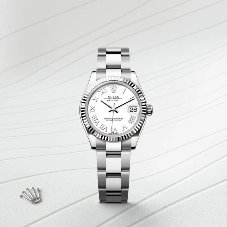 Rolex Datejust in Rolesor weiß (Kombination aus Edelstahl Oystersteel und Weißgold), M278274-0009 - S.M.WILD