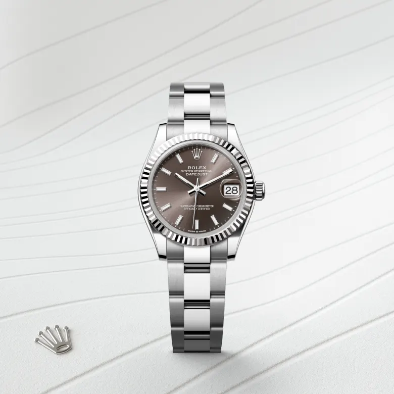 Rolex Datejust in Rolesor weiß (Kombination aus Edelstahl Oystersteel und Weißgold), M278274-0015 - S.M.WILD