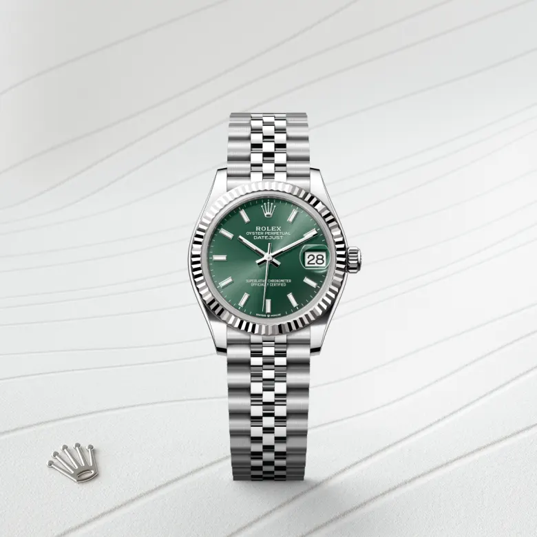 Rolex Datejust in Rolesor weiß (Kombination aus Edelstahl Oystersteel und Weißgold), M278274-0018 - S.M.WILD