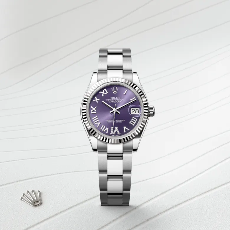 Rolex Datejust in Rolesor weiß (Kombination aus Edelstahl Oystersteel und Weißgold), M278274-0025 - S.M.WILD