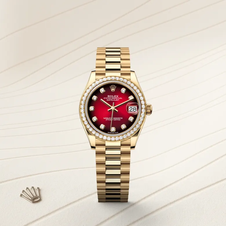 Rolex Datejust in 18 Karat Gelbgold, M278288RBR-0041 - S.M.WILD