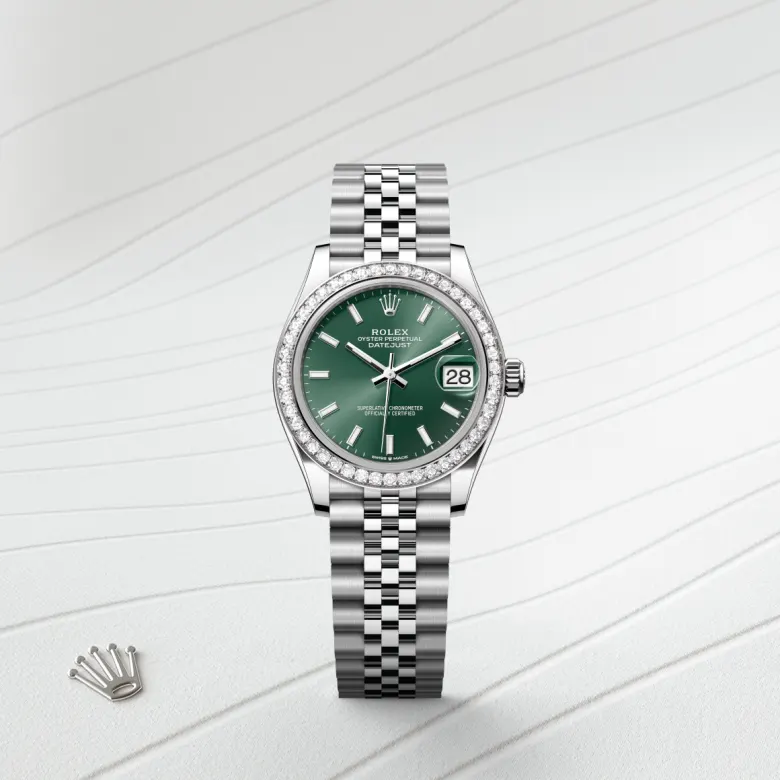 Rolex Datejust in Rolesor weiß (Kombination aus Edelstahl Oystersteel und Weißgold), M278384RBR-0022 - S.M.WILD