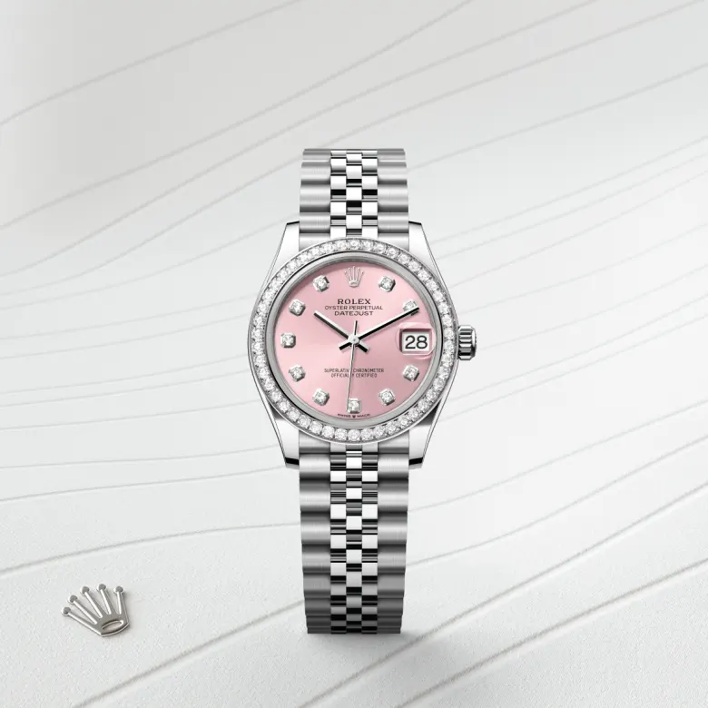 Rolex Datejust in Rolesor weiß (Kombination aus Edelstahl Oystersteel und Weißgold), M278384RBR-0036 - S.M.WILD