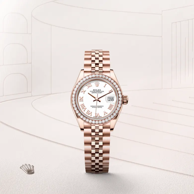 Rolex Lady-Datejust in 18 Karat Everose-Gold, M279135RBR-0024 - S.M.WILD
