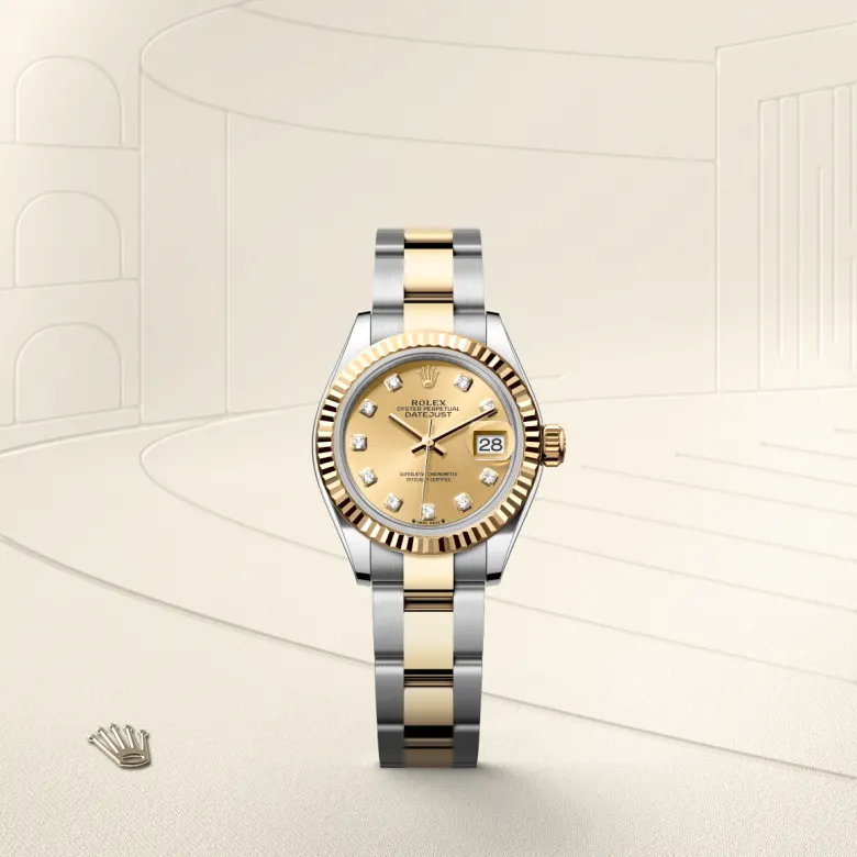 Rolex Lady-Datejust in Rolesor gelb (Kombination aus Edelstahl Oystersteel und Gelbgold), M279173-0012 - S.M.WILD