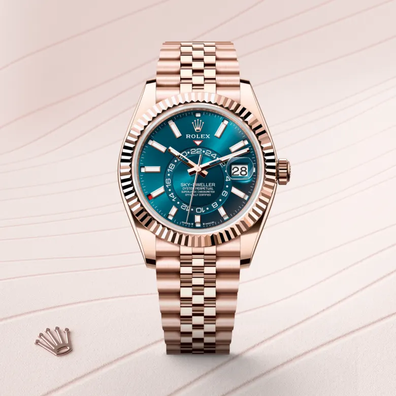 Rolex Sky-Dweller in 18 Karat Everose-Gold, M336935-0005 - S.M.WILD