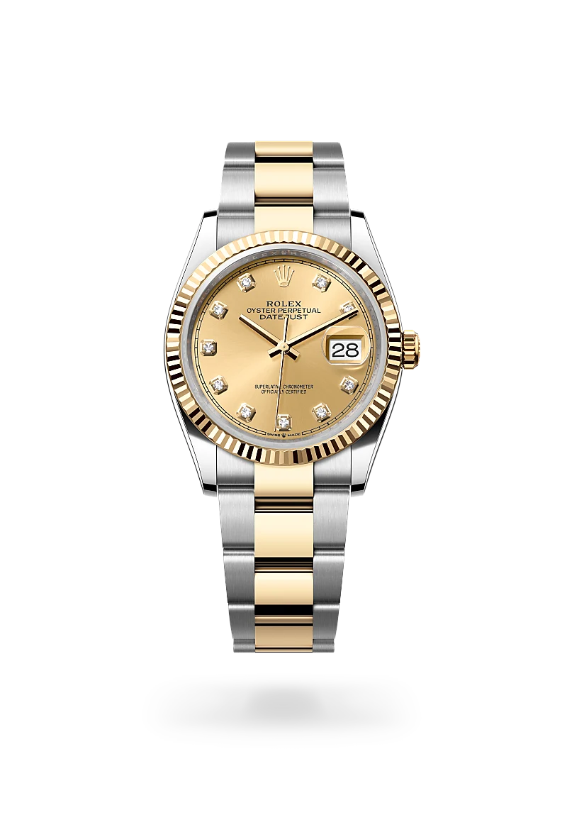 Rolex Datejust in Rolesor gelb (Kombination aus Edelstahl Oystersteel und Gelbgold), M126233-0018 - S.M.WILD