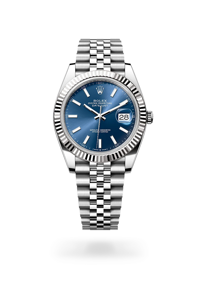 Rolex Datejust in Rolesor weiß (Kombination aus Edelstahl Oystersteel und Weißgold), M126334-0002 - S.M.WILD