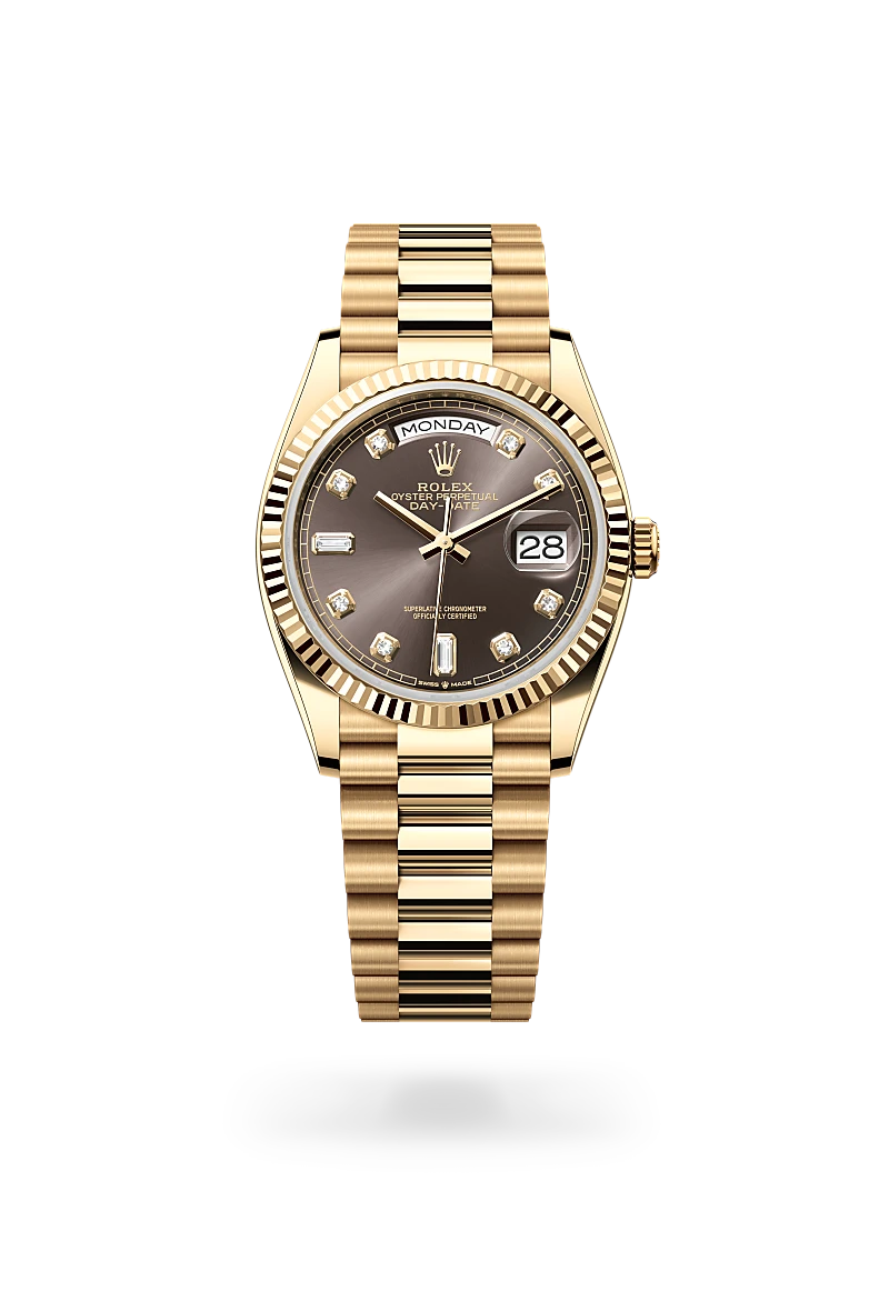 Rolex Day-Date in 18 Karat Gelbgold, M128238-0022 - S.M.WILD