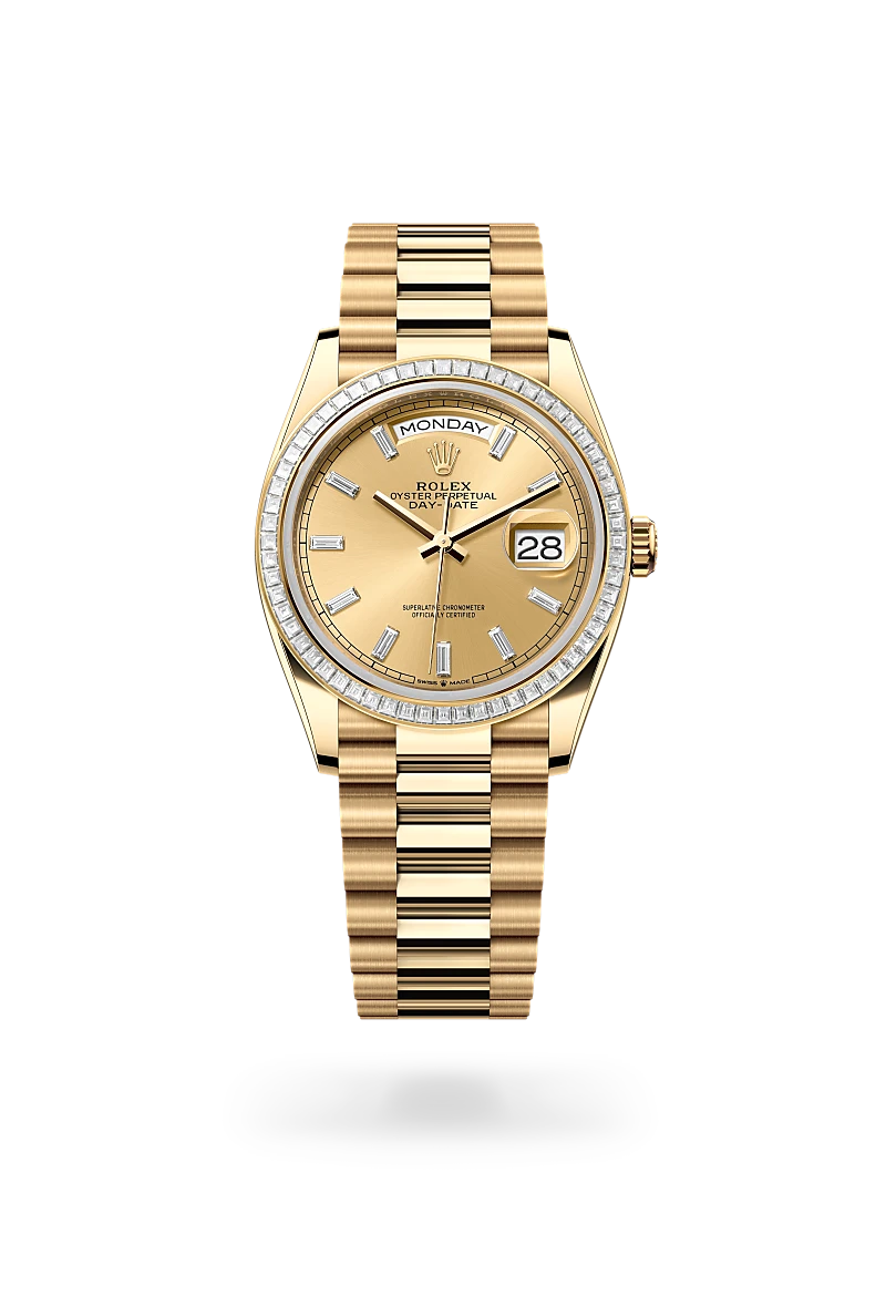 Rolex Day-Date in 18 Karat Gelbgold, M128398TBR-0037 - S.M.WILD